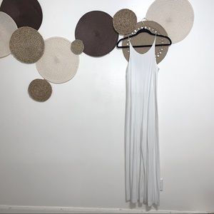 MANGO Low Back Wide Leg Jumpsuit